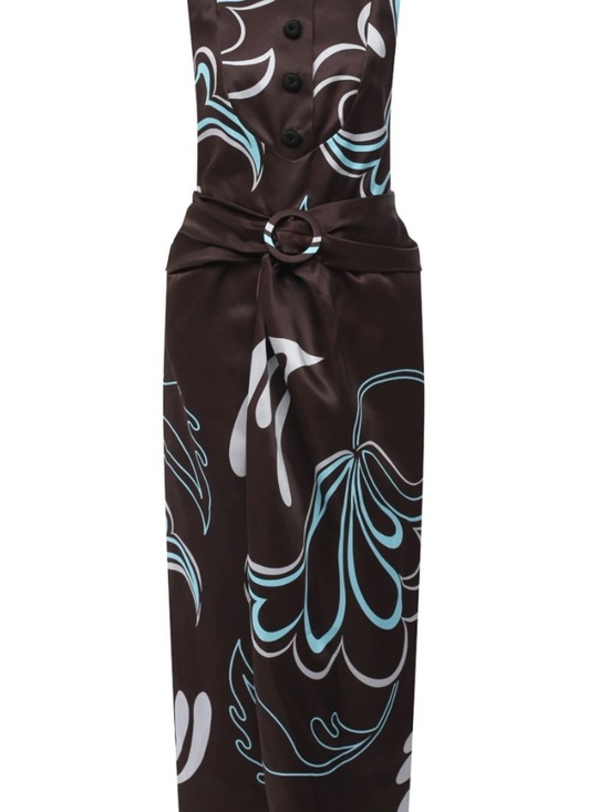 Giorgio Armani Dresses & Skirts - Giorgio Armani Black Garment with Teal Trim